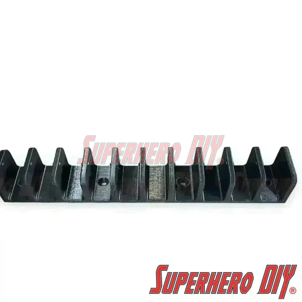 10-Stick Hockey Stick Holder Wall Mount | Ice Hockey Stick Organizer | Fits all size sticks | Hockey Stick Organizer holds up to 10! - Superhero DIY