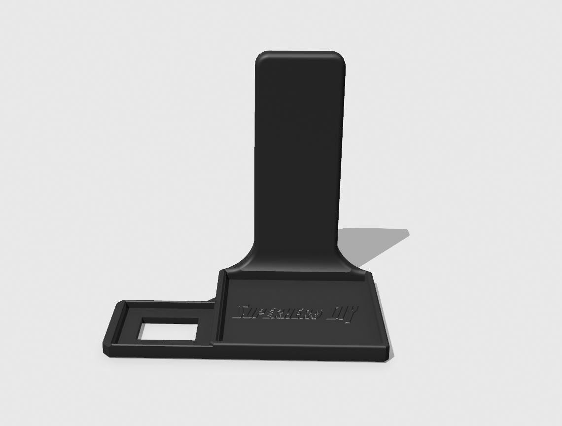Floating shelf mount for Bitty Pop Arcade cabinet, designed for space-saving display of figures and boxes.