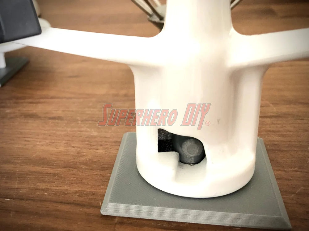 4-PACK Attachment Mounts for KitchenAid Stand Mixer | 4-PACK Space Saving Undermount Holders WITH 3M Command Strips - Superhero DIY