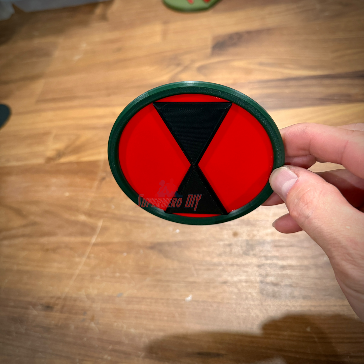 7th Infantry Division display insignia, a gift for Bayonet Division veterans