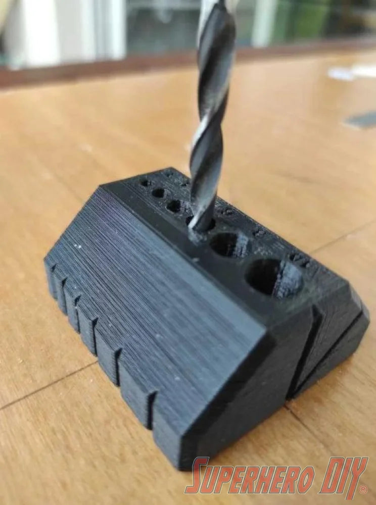 90 and 45 Degree Drilling Guide - Superhero DIY