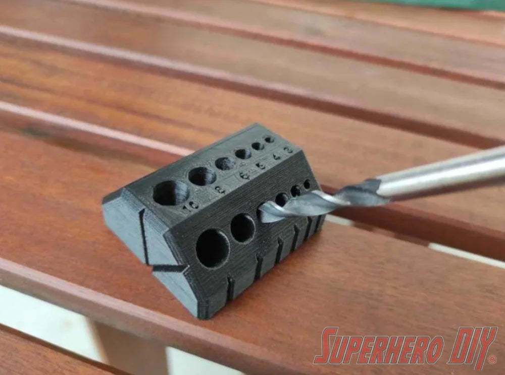 90 and 45 Degree Drilling Guide - Superhero DIY