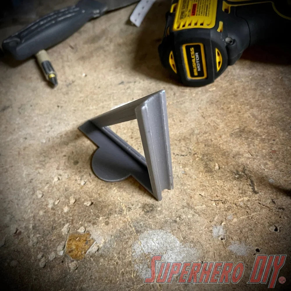 90 Degree Drill Guide | Tall Guide for Longer Screws or Bits | 90 Degree Screw Guide - Superhero DIY