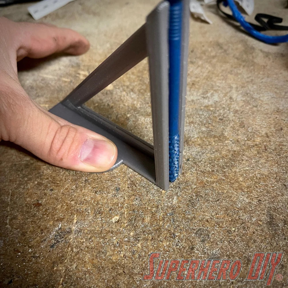 90 Degree Drill Guide | Tall Guide for Longer Screws or Bits | 90 Degree Screw Guide - Superhero DIY
