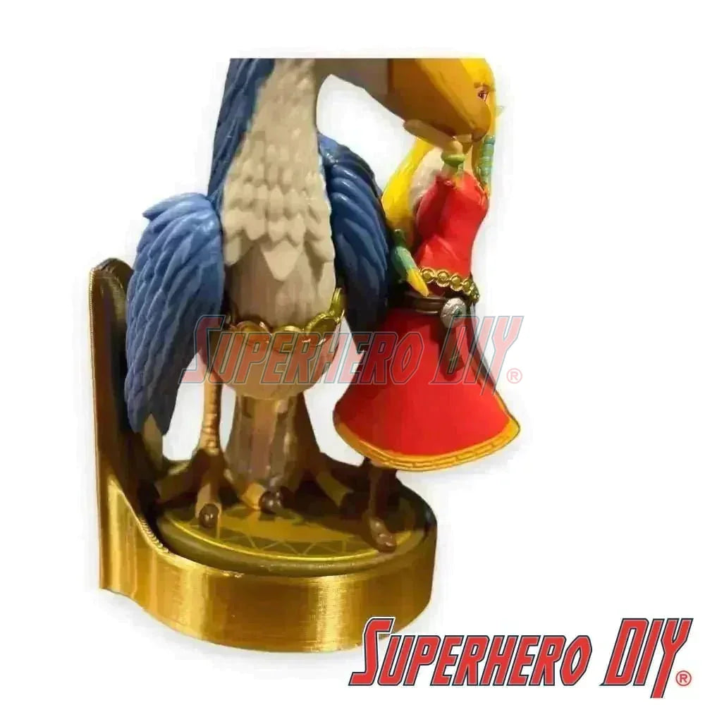 Floating Shelves for Amiibo Accessories | Comes with command strips! No Screws No Drilling | Display Shelf for Nintendo Amiibo - Superhero DIY