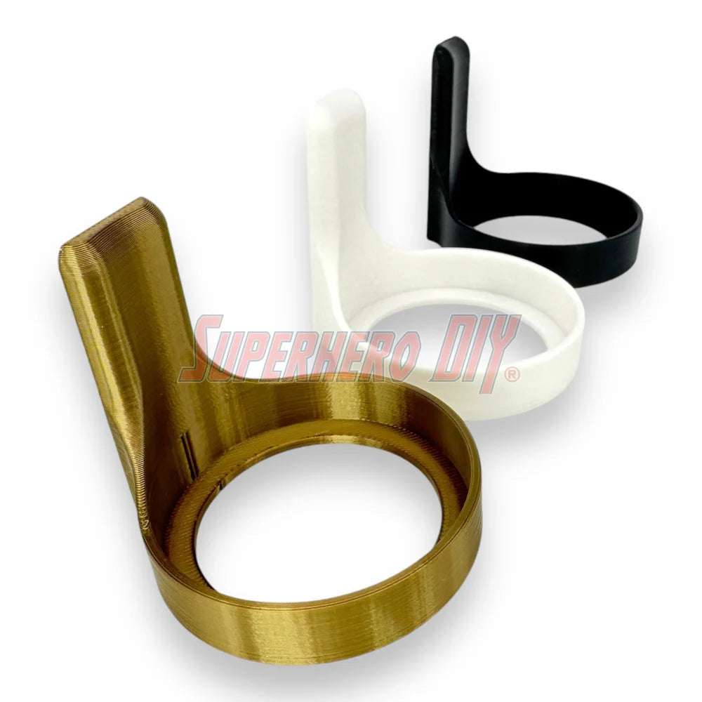 Floating Shelves for Amiibo Accessories | Comes with command strips! No Screws No Drilling | Display Shelf for Nintendo Amiibo - Superhero DIY