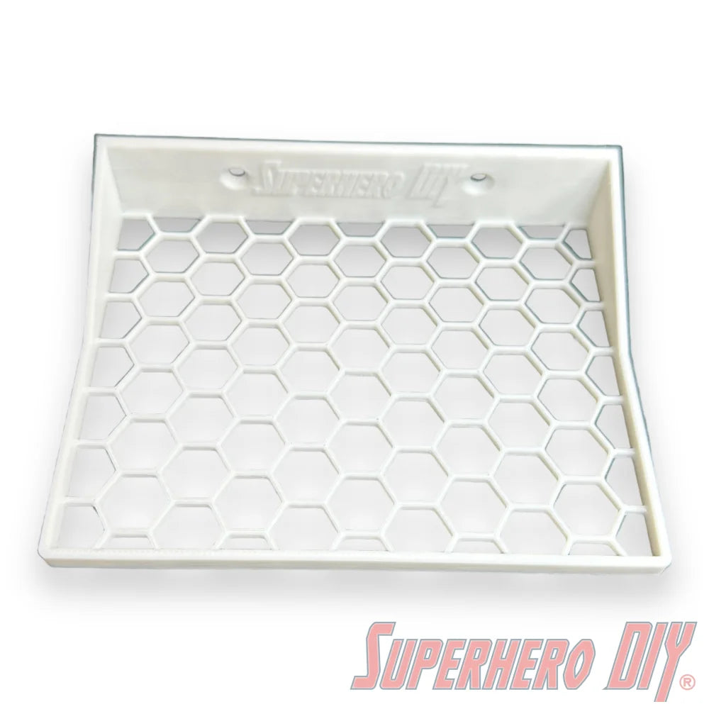 Floating Shelves for Funko Pop! DELUXE Box or Super fits 7.5W X 6D | Fits Soft Plastic Box Cases/Protectors - Superhero DIY