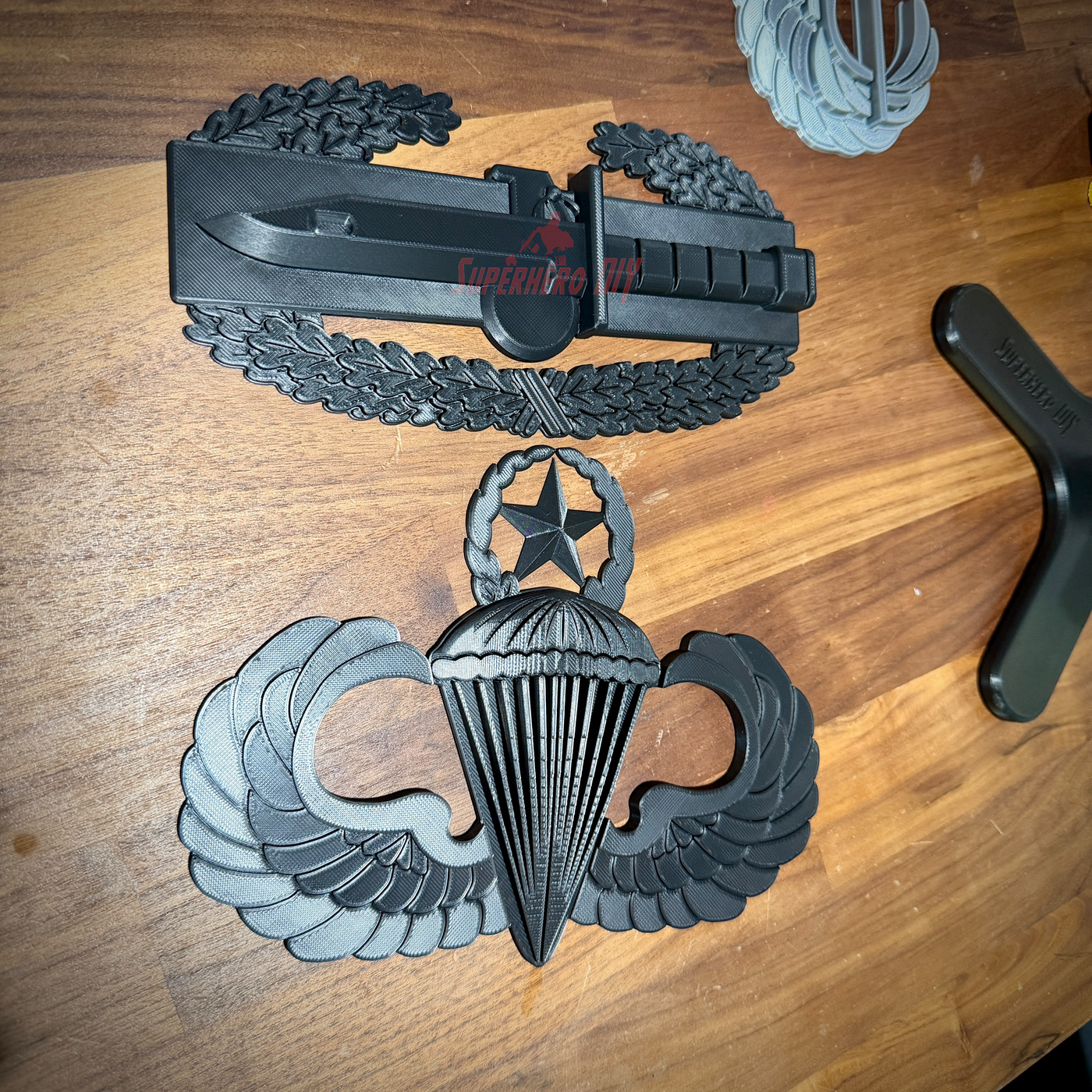 Combat Action Badge Display Insignia | Multiple Sizes