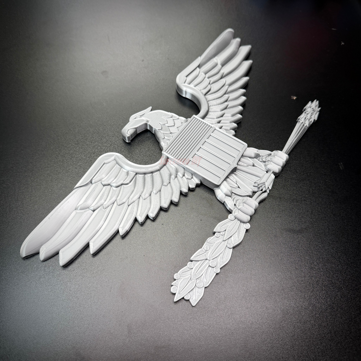 Colonel Captain rank insignia detailed replica featuring eagle design, used by U.S. military and collectors.