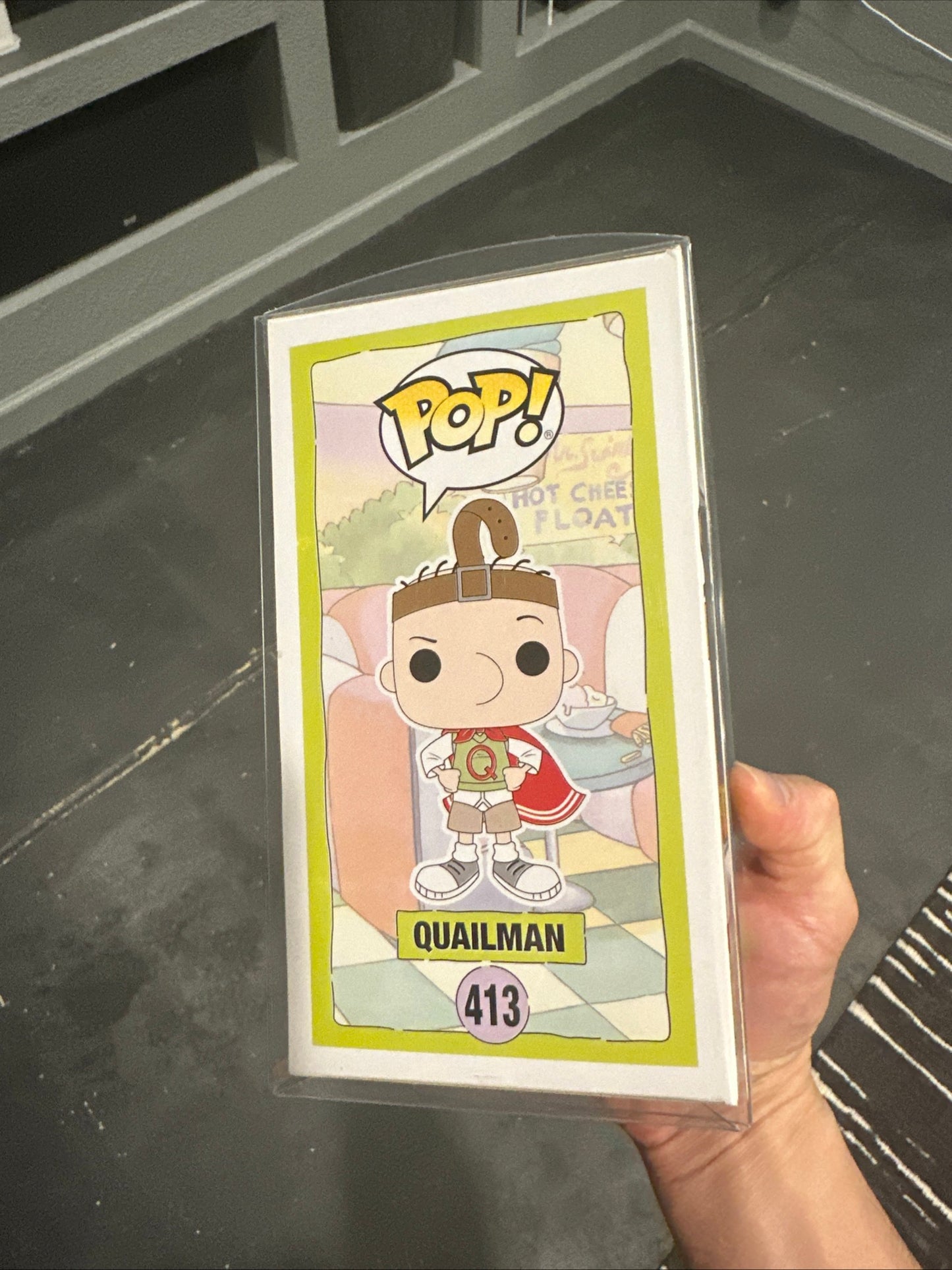 Funko Pop! Disney Doug #413 Quailman Hot Topic Exclusive with Protector for sale - Superhero DIY
