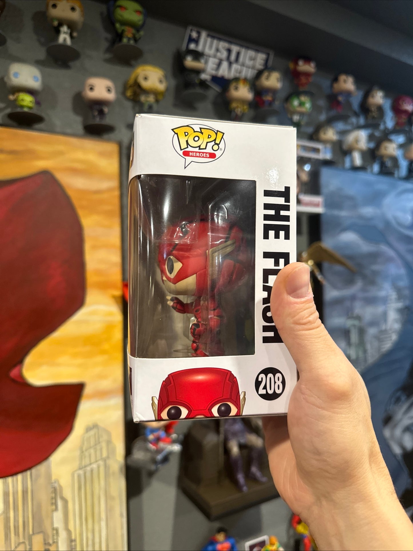Funko Pop! Vinyl: DC Universe - The Flash #208 Justice League for sale - Superhero DIY