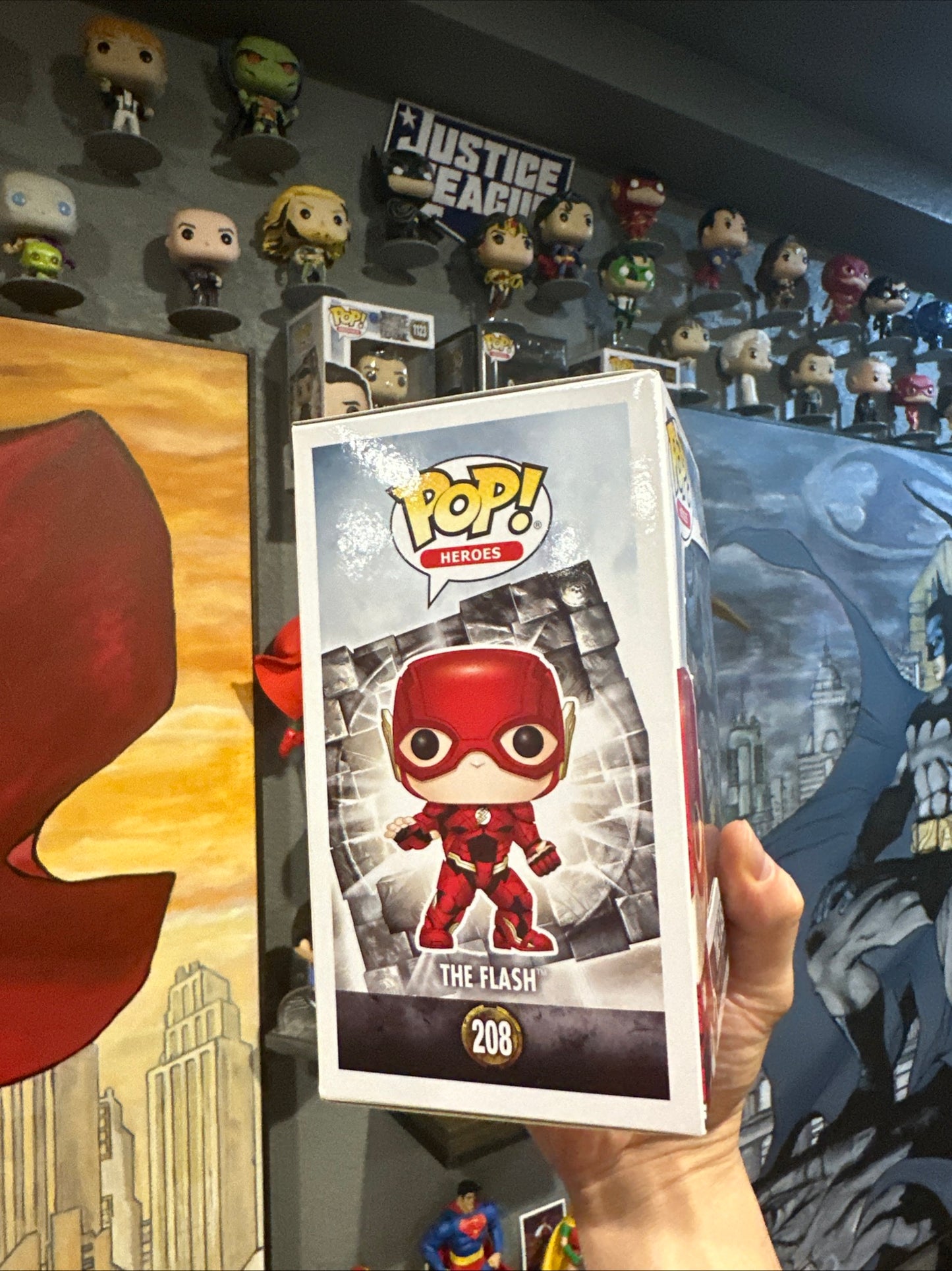 Funko Pop! Vinyl: DC Universe - The Flash #208 Justice League for sale - Superhero DIY