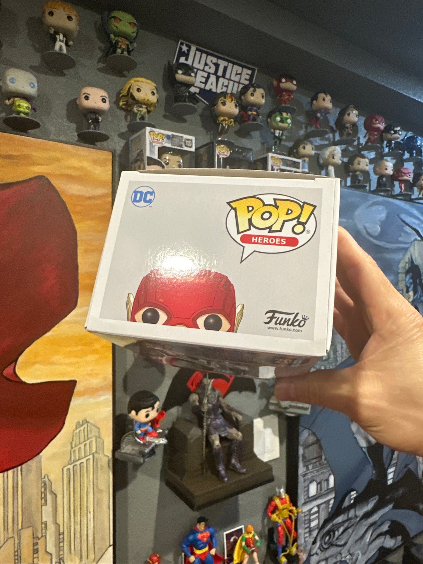 Funko Pop! Vinyl: DC Universe - The Flash #208 Justice League for sale - Superhero DIY