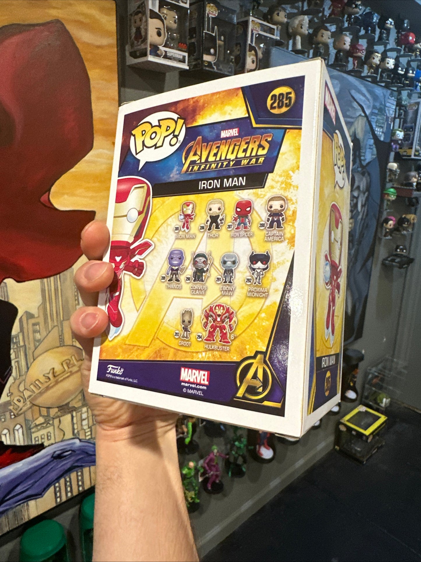 Funko Pop! Vinyl: Marvel - Iron Man #285 for sale - Superhero DIY