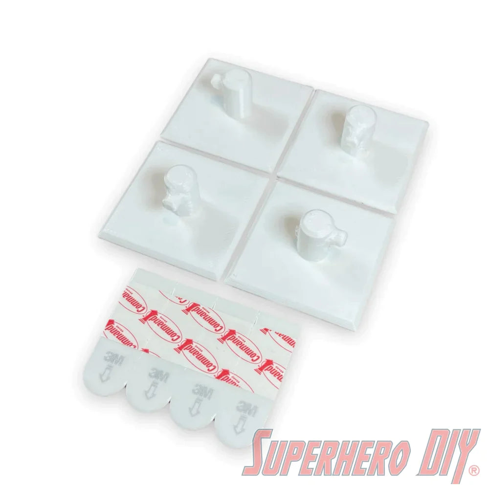 KitchenAid Organization Bundle | Cable Wrap for KitchenAid Stand Mixer + 4-PACK Attachment Mounts for KitchenAid Stand Mixer - Superhero DIY