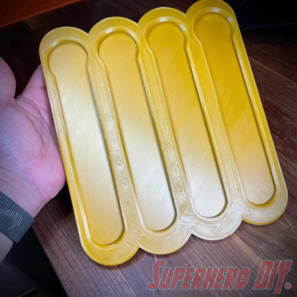 Magnetic Holder for ORIGINAL Nespresso Coffee Pods | Holds 2 full sleeves! | Fridge mount holder - Superhero DIY
