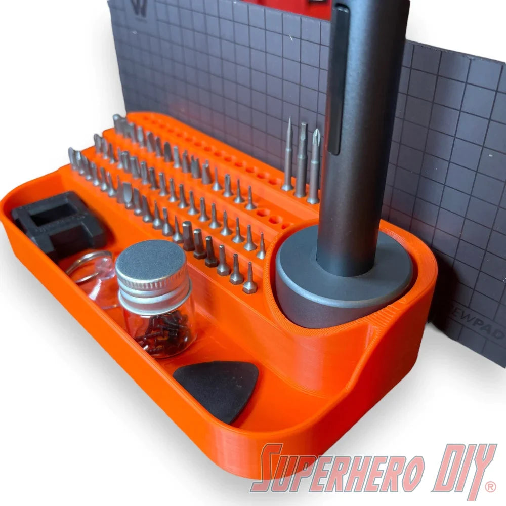 Organizer Tray for Wowstick Electric Screwdriver - Superhero DIY