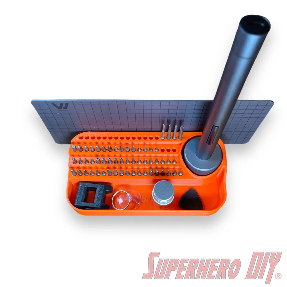 Organizer Tray for Wowstick Electric Screwdriver - Superhero DIY