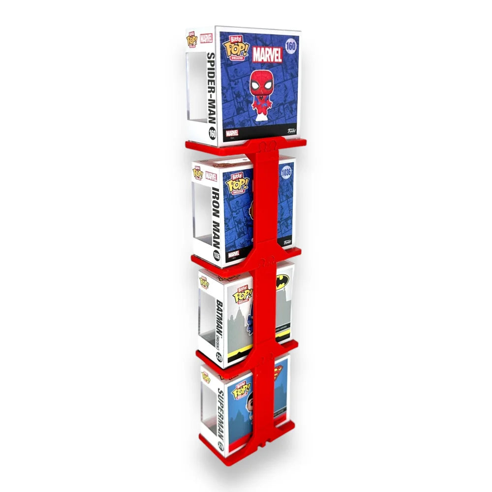 STACKABLE Floating Shelf for Bitty Pop DELUXE - Superhero DIY