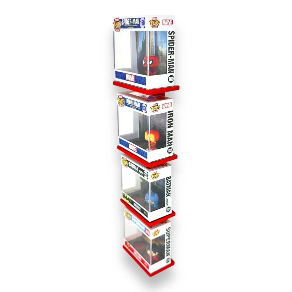 STACKABLE Floating Shelf for Bitty Pop DELUXE - Superhero DIY