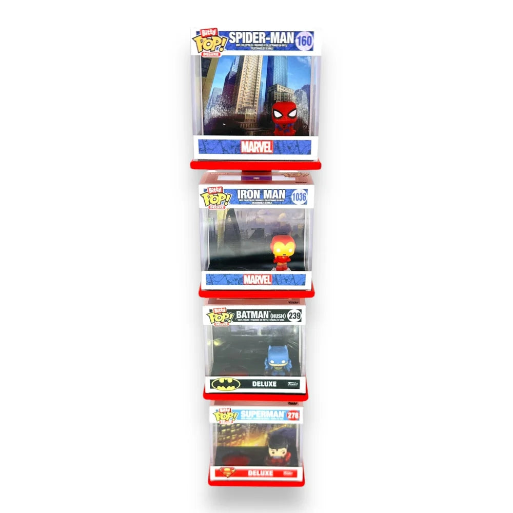 STACKABLE Floating Shelf for Bitty Pop DELUXE - Superhero DIY