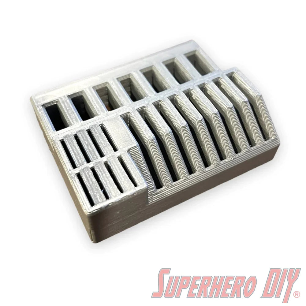 Ultimate Flash Drive Holder SD Card Holder MiniSD Holder | SD Card organizer Flash drive organizer USB Drive holder MiniSD organizer - Superhero DIY