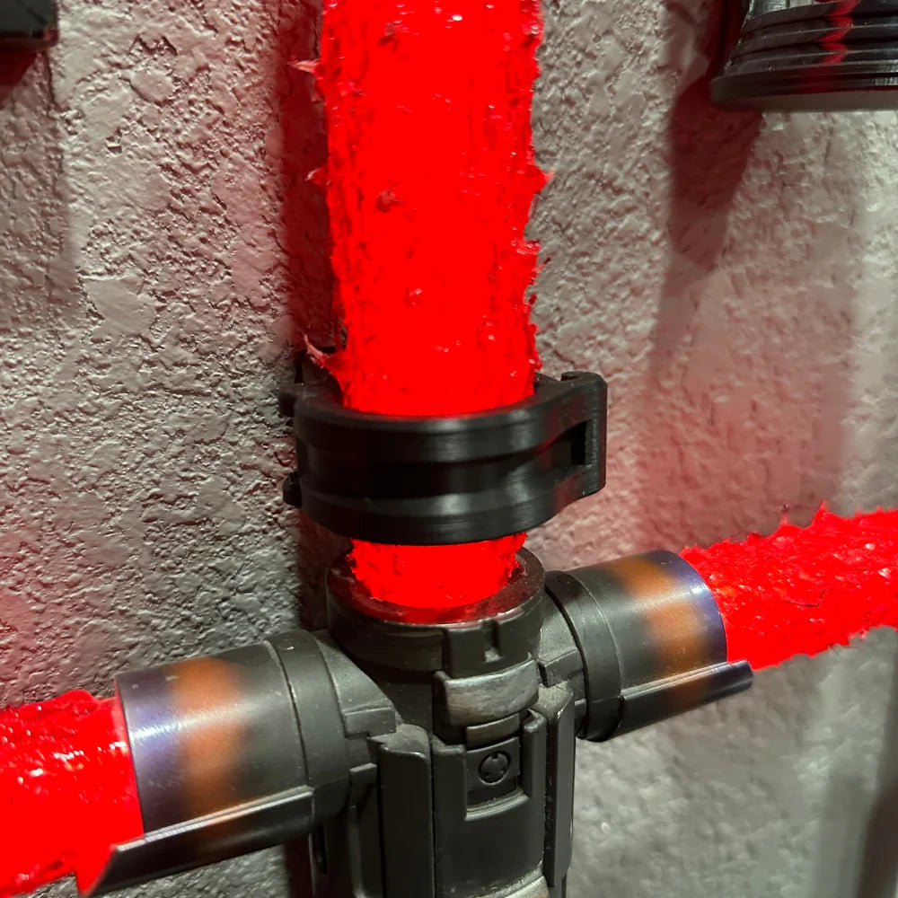 Vertical Wall Mount for Lightsabers - Superhero DIY