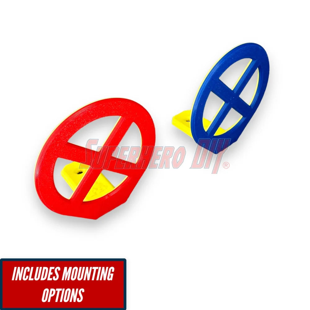 X-SHELF Floating Figure Shelf perfect for X-Men Funko Pop Collection - Superhero DIY