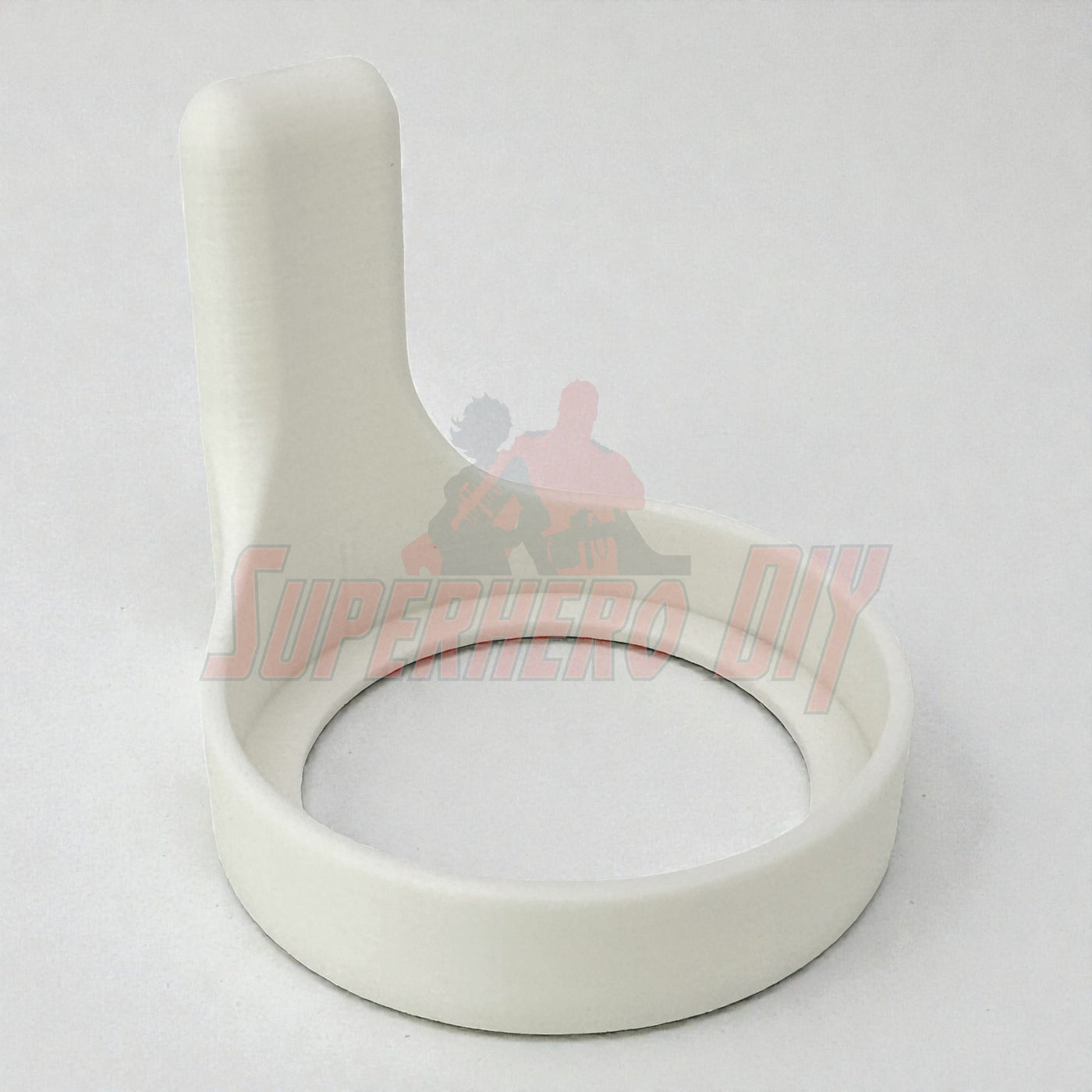 3D-printed display shelf for Amiibo, compatible with command strips, no screws needed, ideal for Nintendo Amiibo accessories.