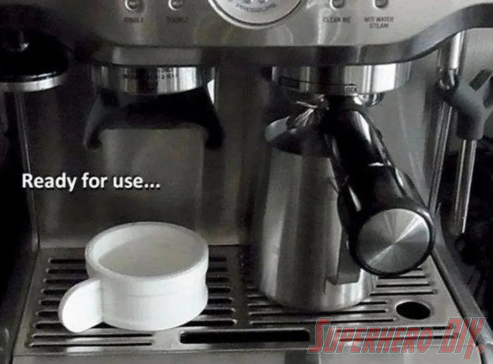 Barista Coffee Machine Knock Box for Coffee Grounds - Superhero DIY
