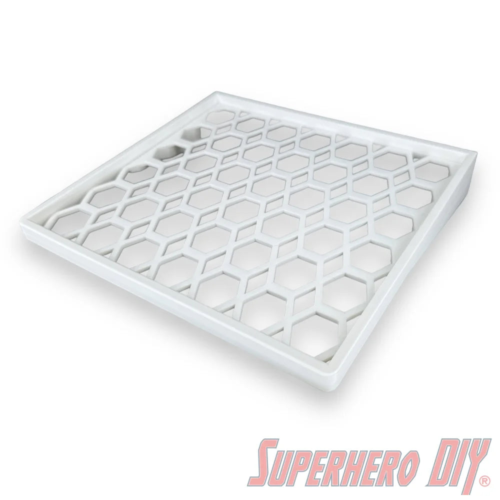 Box Floating Shelf for WIDE Jumbo 10" Funko Pops | Fits 10 inch 12W X 8.25D Jumbo Pop boxes - Superhero DIY