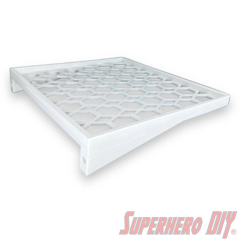 Box Floating Shelf for WIDE Jumbo 10" Funko Pops | Fits 10 inch 12W X 8.25D Jumbo Pop boxes - Superhero DIY