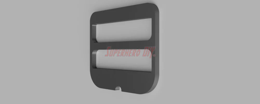 Cap Front Harness Buckle (1 pair) AOU Endgame Civil War - Superhero DIY