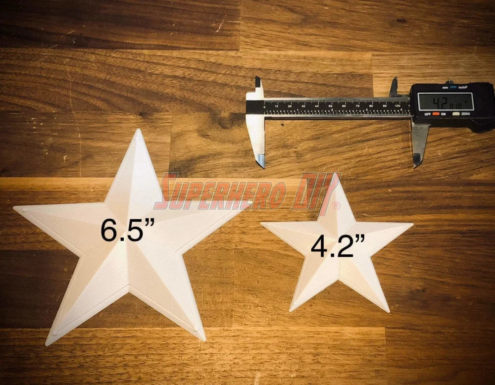 Cap TFA Chest Star - Superhero DIY