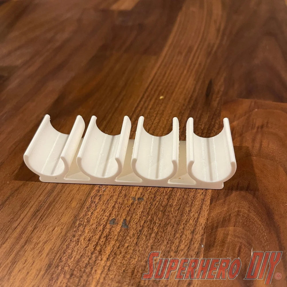 Chalk Marker Holder for 2" circumference markers | Side Mount 4 or 8 Window Markers | Fits Chalky Crown - Superhero DIY