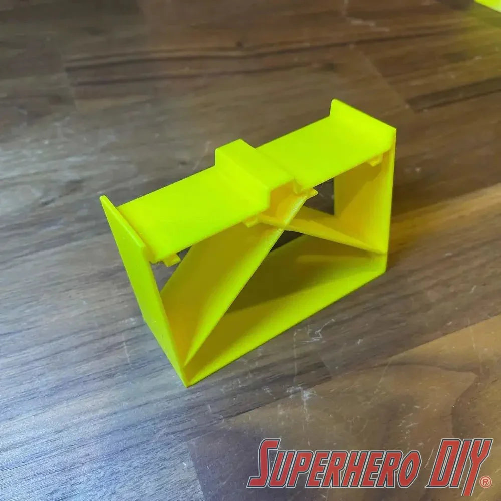 Double Ramp compatible with Hot Wheels Racing Track - Superhero DIY