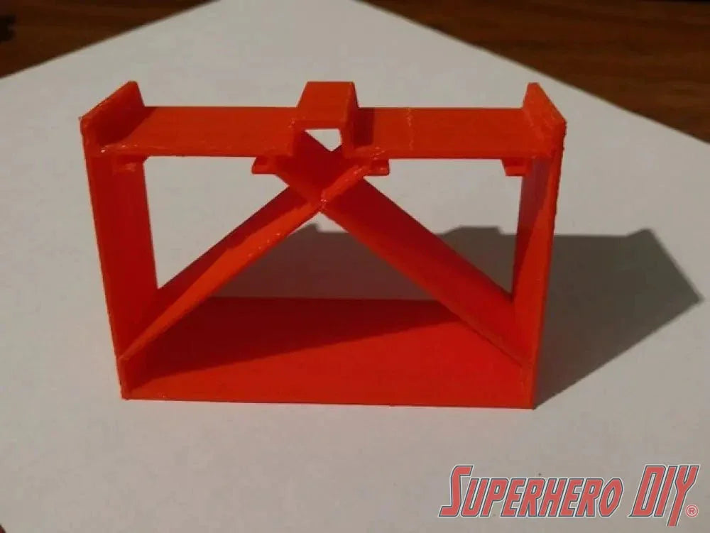 Double Ramp compatible with Hot Wheels Racing Track - Superhero DIY