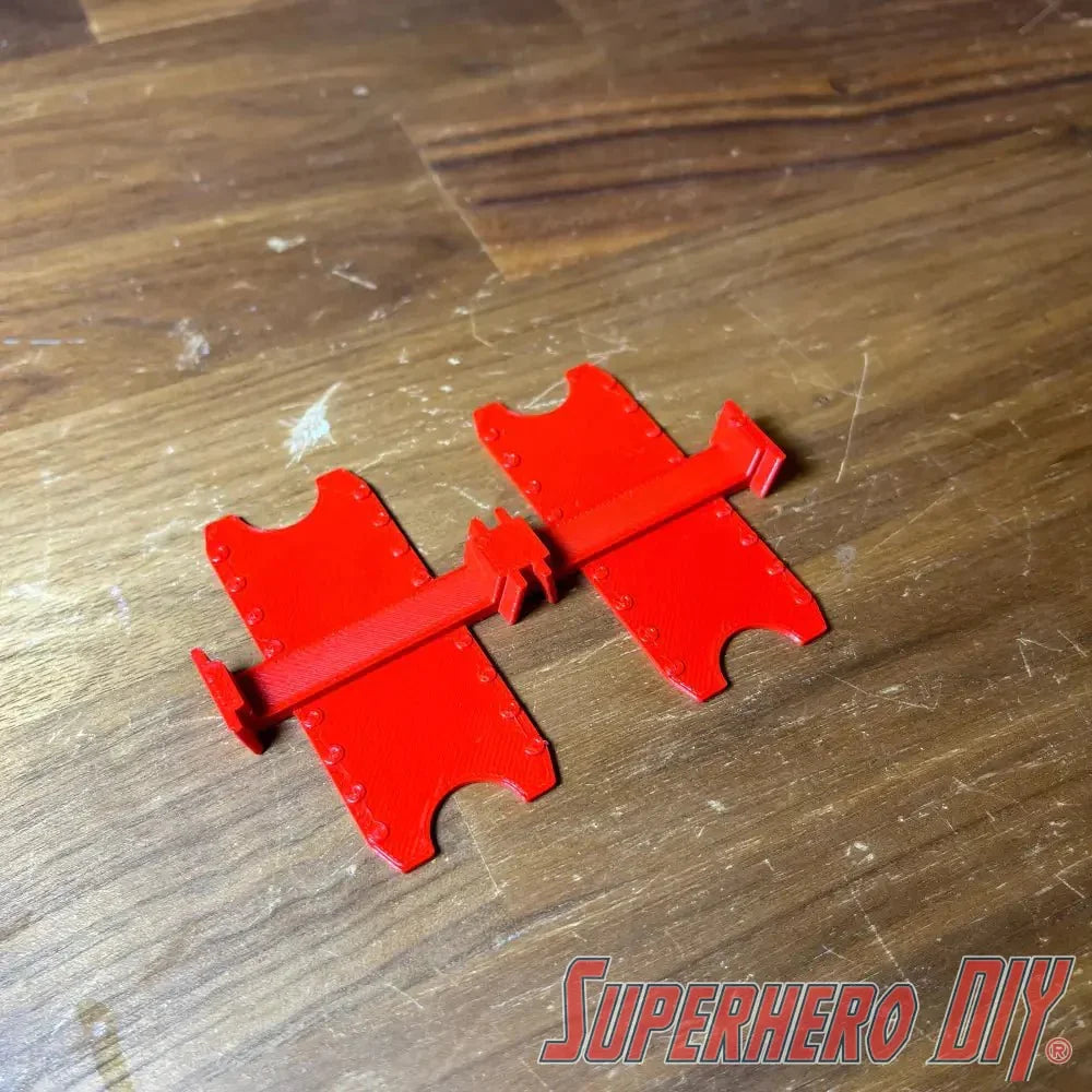 Double Track Connector compatible with Hot Wheels Racing Track | Keep two tracks together easily and quickly - Superhero DIY