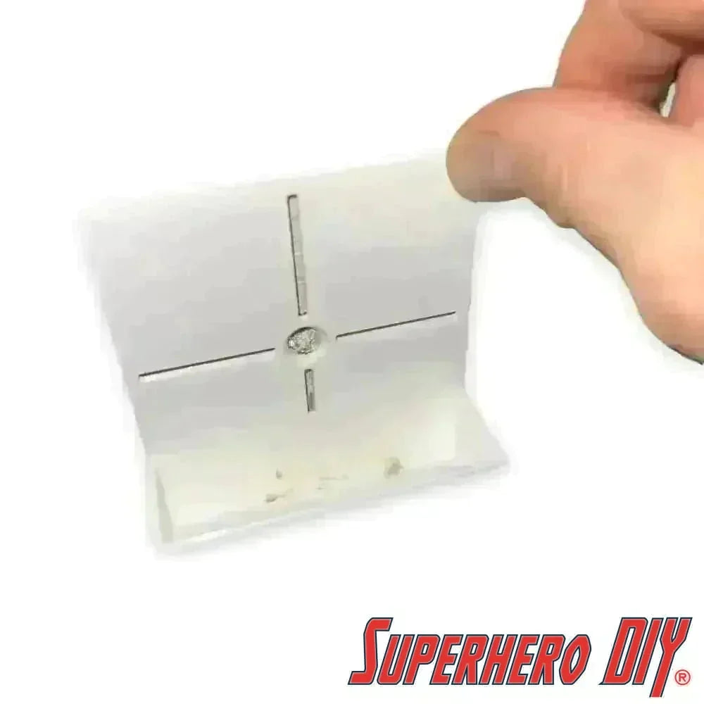 Check out the Drilling Dust Collector | Drywall Dust Catcher Tool | Keep your work area clean with this simple dust collector tool! from Superhero DIY! The perfect solution for only $3.56