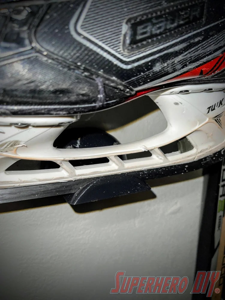 Duck Ice Skate Wall Mount | Garage Hockey Gear Storage Solution - Superhero DIY