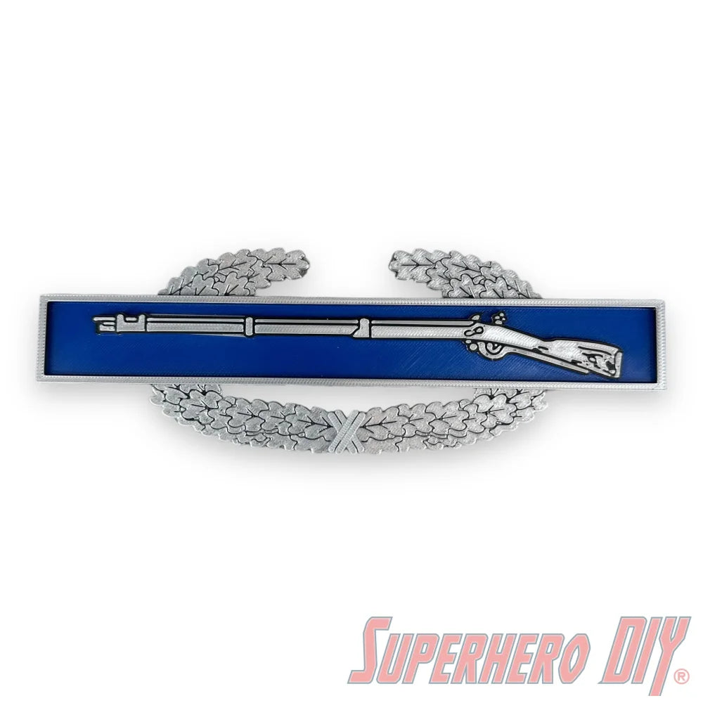 Expert Infantryman Badge (EIB) Replica | Combat Infantryman Badge (CIB) | Multiple sizes available - Superhero DIY