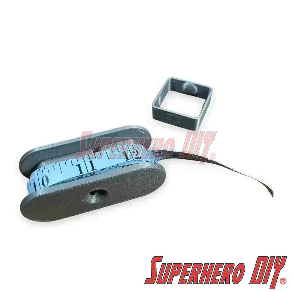 Fabric Measuring Tape Holder | Roll up your sewing tape measure with ease with this fabric tape measure holder! - Superhero DIY