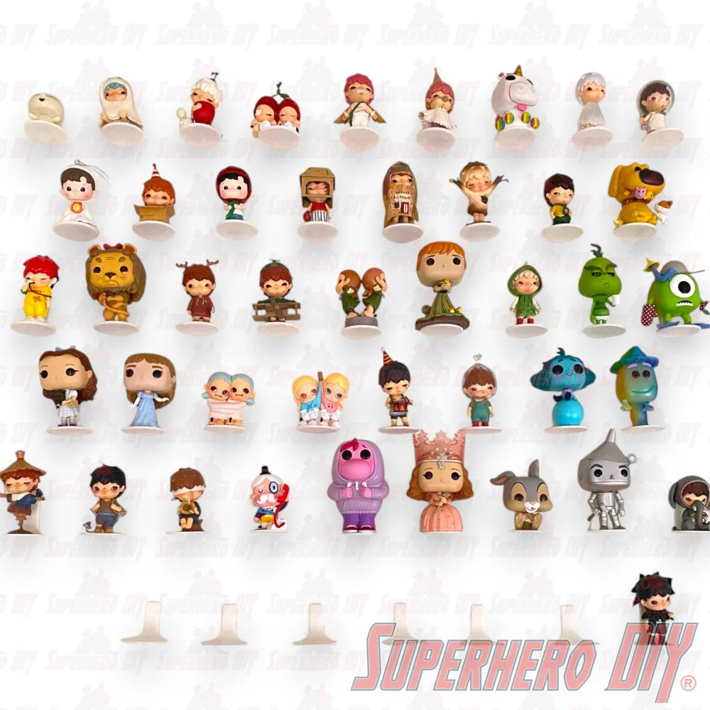 Floating Figure Shelves – Wall-Mounted Display for Funko Pops and Collectibles Collectibles Displays