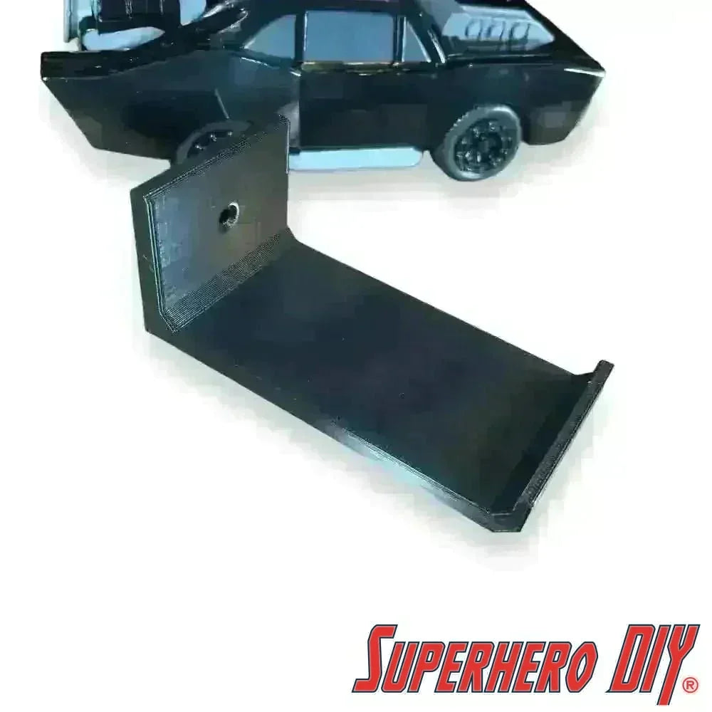 Check out the Floating Shelf for Funko Batman in Batmobile | Fits this Pop! Rides perfectly! | Mounting screw included! from Superhero DIY! The perfect solution for only $7.99