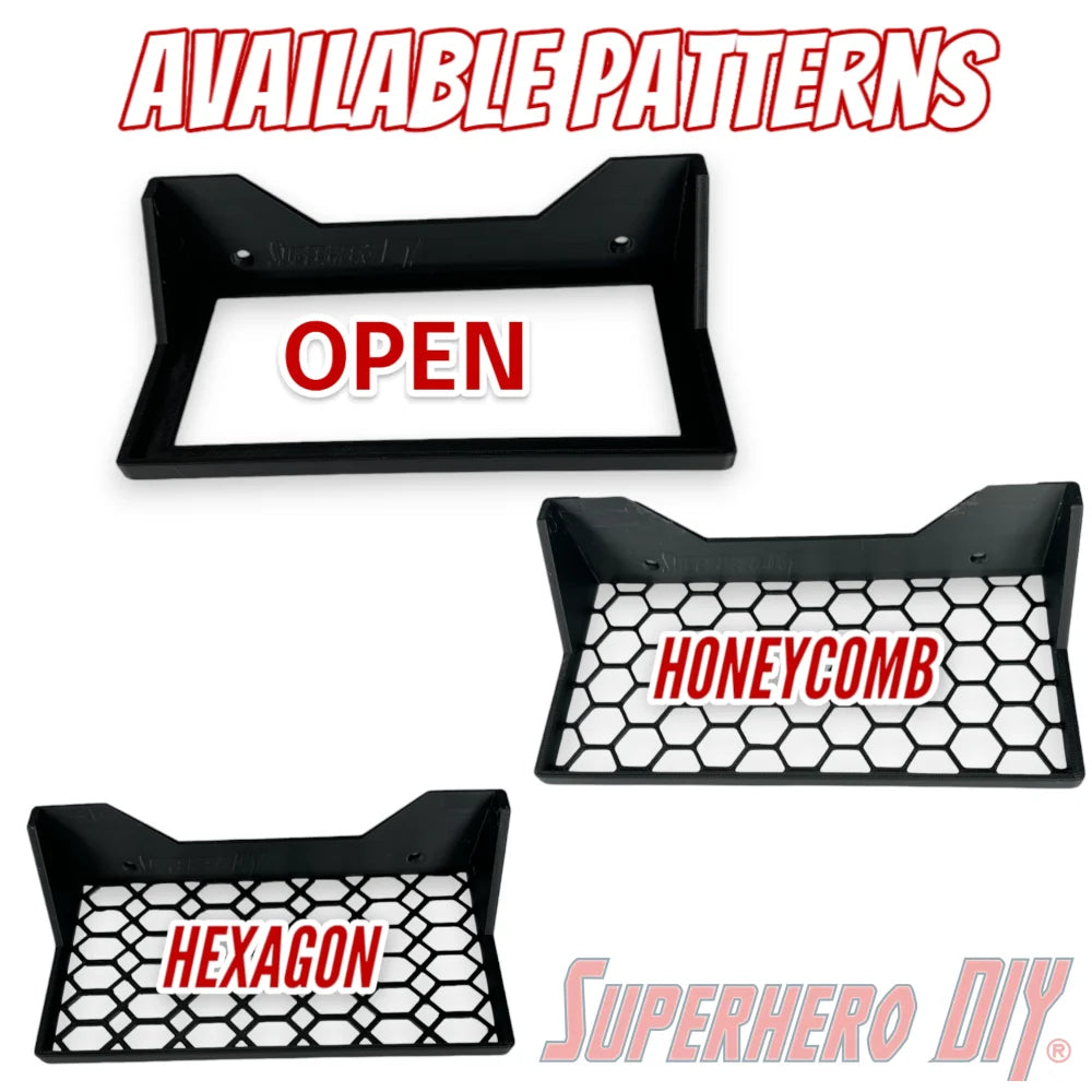 Floating Shelf for Funko Pop 3-PACK | Pop Shelf for 3 Pack fits 9W x 3.5D | Includes mounting hardware - Superhero DIY