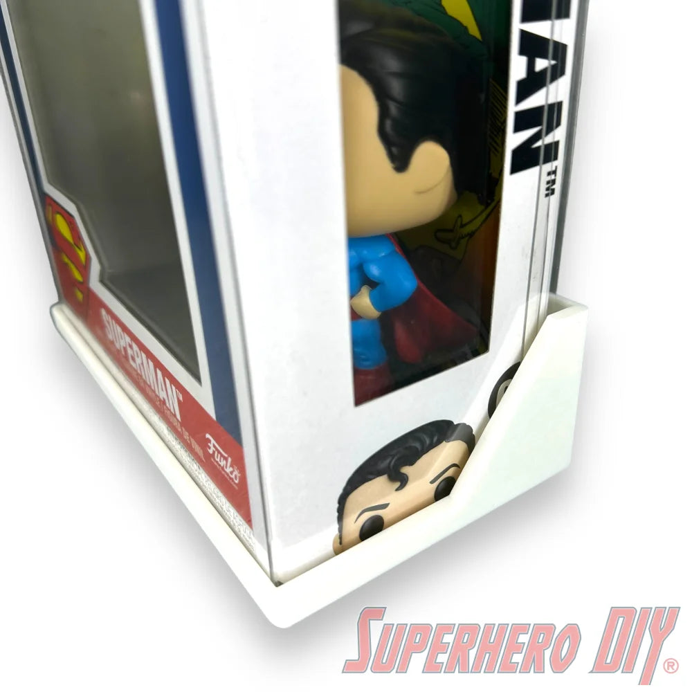 Floating Shelf for Funko Pop! Comic Covers | Wall Mount Display | Pop Box Wall Mount | Includes mounting screws - Superhero DIY