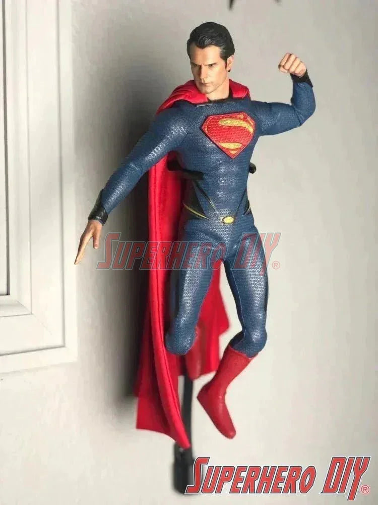 Flying-style Wall Mount for Hot Toys | Wall Mount for 1/6 Scale Sixth Scale Figure Display Rod - Superhero DIY