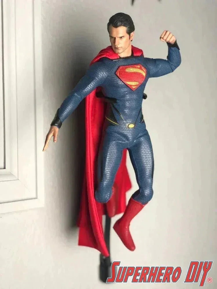 Flying-style Wall Mount for Hot Toys | Wall Mount for 1/6 Scale Sixth Scale Figure Display Rod - Superhero DIY