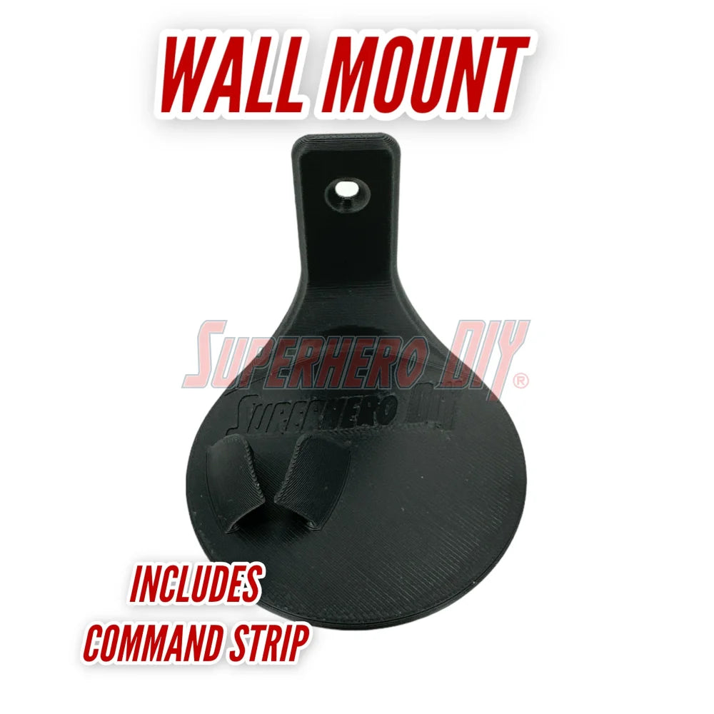 Foot Stand Wall Mounts for 6 inch or 7 inch action figures, display stand fits McFarlane, Marvel Legends 1:12 scale - Superhero DIY