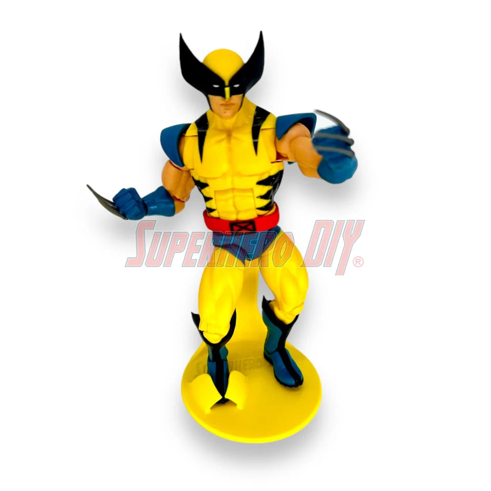 Foot Stand Wall Mounts for 6 inch or 7 inch action figures, display stand fits McFarlane, Marvel Legends 1:12 scale - Superhero DIY